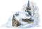 winter deco scenery snow house rox - zadarmo png animovaný GIF
