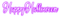 Happy Halloween.Text.Purple - KittyKatLuv65 - gratis png geanimeerde GIF