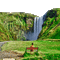 waterfall - Бесплатный анимированный гифка анимированный гифка