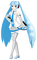 miku hatsune anime girl vocaloid - bezmaksas png animēts GIF