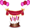 Kaz_Creations Cakes Cup Cakes - gratis png animerad GIF