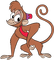 aladdin abu affe monkey - Free PNG Animated GIF