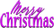 Merry Christmas.Text.Purple - безплатен png анимиран GIF