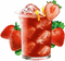 cocktail au fraise - Free animated GIF Animated GIF