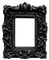 Kaz_Creations Deco Frame Gothic Black - Free PNG Animated GIF