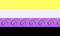 Nonbinary Sparkle Pride Flag - GIF animé gratuit