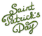 soave text st.patrick  green - ücretsiz png animasyonlu GIF