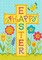 Happy Easter Text on Cross - gratis png geanimeerde GIF
