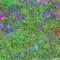 Green Leaves, green glitter background gif - GIF animado gratis