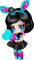 kikkapink deco scrap doll cookie lollipop - 免费PNG 动画 GIF