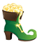 ST PATRICK DAY boot gold - png gratis GIF animado