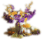 loly33 vase fleur - ingyenes png animált GIF