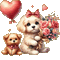 ♡§m3§♡ kawaii red dog heart animated - Безплатен анимиран GIF анимиран GIF