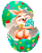 Easter hare by nataliplus - Бесплатный анимированный гифка анимированный гифка