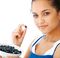 Bluebeery Woman - kostenlos png Animiertes GIF