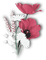 soave deco flowers poppy daisy spring branch - 免费PNG 动画 GIF