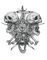 Gothic skull by nataliplus - δωρεάν png κινούμενο GIF