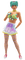 Candy Girl - kostenlos png Animiertes GIF
