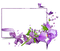 minou-frame-purple-flower - PNG gratuit GIF animé
