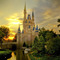 Cinderella's castle - GIF animate gratis