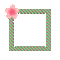 Small Pink/Green Frame - Besplatni animirani GIF animirani GIF