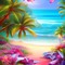 Background, Hintergrund, tropical, summer - gratis png animerad GIF