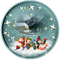 winter-round-circle-snowmen--minou52- - Free PNG Animated GIF