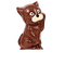 Chocolat chat 2 - png gratuito GIF animata