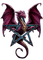 purple dragon by nataliplus - zadarmo png animovaný GIF