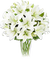 soave deco vase flowers spring lilies white - δωρεάν png κινούμενο GIF