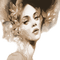 Y.A.M._Art Woman Sepia - 免费PNG 动画 GIF