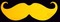 golden moustache - Free PNG Animated GIF