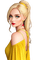 yellow woman - bezmaksas png animēts GIF