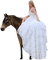 femme avec cheval.Cheyenne63 - ilmainen png animoitu GIF