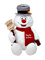 Muñeco de la nieve - gratis png animerad GIF