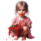 Little girl - Безплатен анимиран GIF