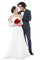 Kaz_Creations Couples Couple Bride & Groom  Wedding - бесплатно png анимированный гифка