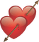 Kaz_Creations Heart Hearts Love Valentine Valentines - png gratis GIF animado