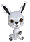 bunny hare hasen lièvre fun tube animation cartoon sweet gif anime animated easter animation animal manga kawaii - GIF animé gratuit GIF animé