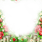 soave frame spring easter flowers fence garden - 無料png アニメーションGIF