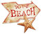 soave deco text beach deco vintage brown red - gratis png geanimeerde GIF