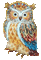 Fantasy Owl - Animovaný GIF zadarmo animovaný GIF