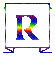 Lettre R Arc en ciel - Безплатен анимиран GIF анимиран GIF