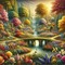 fantasy landscape background - GIF animé gratuit