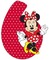 image encre bon anniversaire Minnie Disney  numéro 6 edited by me - png grátis Gif Animado
