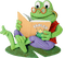 Kaz_Creations Frog Frogs - безплатен png анимиран GIF