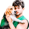 Man Dog Green - Bogusia - Free PNG Animated GIF