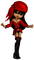 Kaz_Creations Cookie Dolls Red - kostenlos png Animiertes GIF