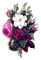 purple floral - PNG gratuit GIF animé
