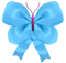 kikkapink deco scrap blue bow butterfly - ilmainen png animoitu GIF